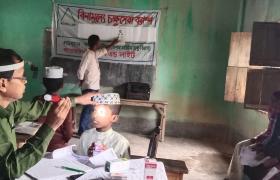 Action and Light Hosts Successful Free Eye Camp, Providing Vital Care to Madrasa Students and Orphanages with Support from Khanjanpur Mission Health Service