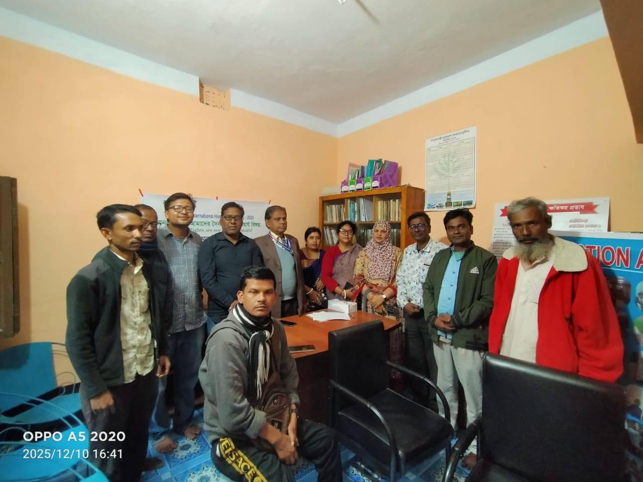 Action and Light Organized “Gaoner Goppo” Public Study Circle on Begum Rokeya Day