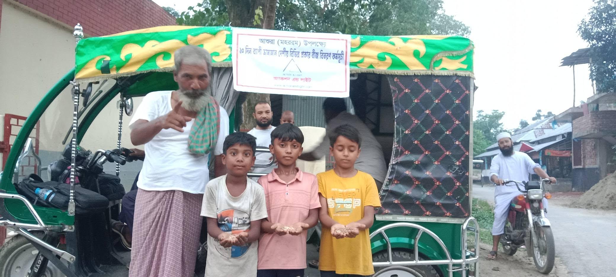 Action and Light Continues 10-Day Indigenous Seed Distribution Mobile Campaign